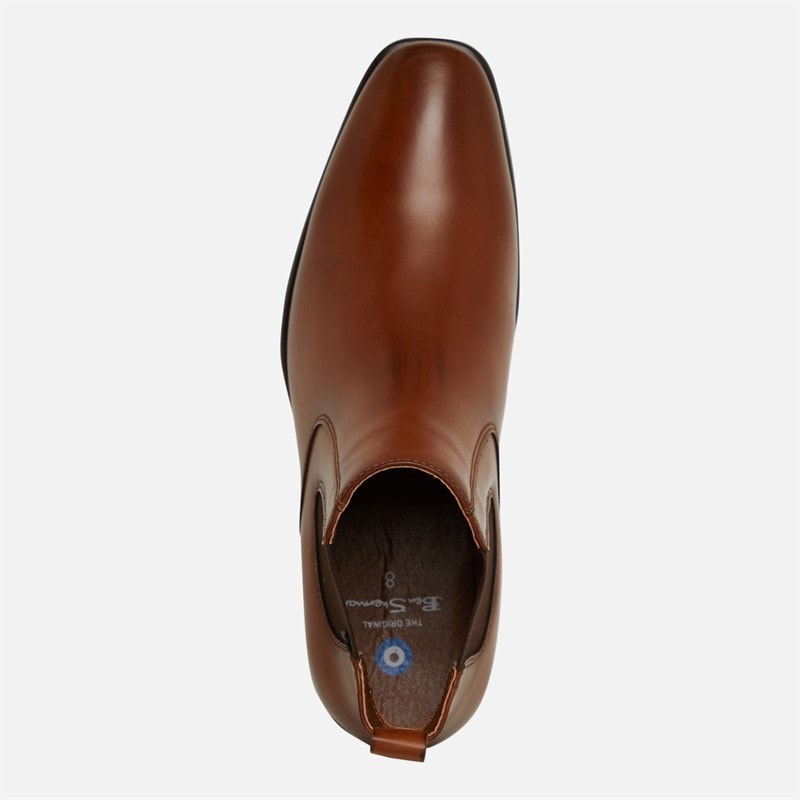 Ben Sherman Bottines Durham Chelsea Homme Marron - Image 4