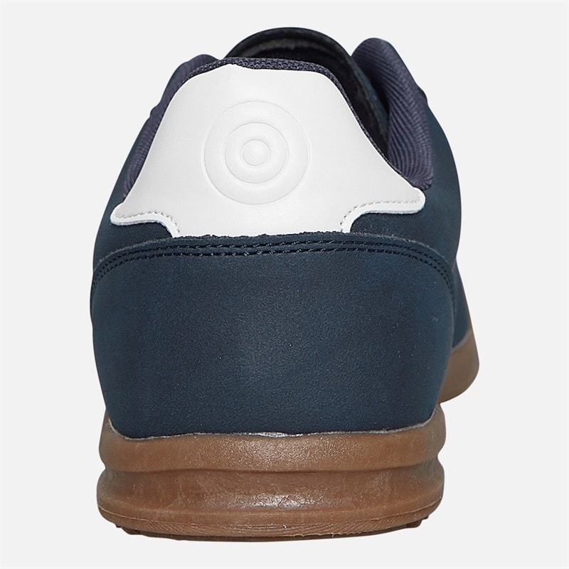 Ben Sherman Heren Terrace Talk Sneakers Marineblauw - Afbeelding 3