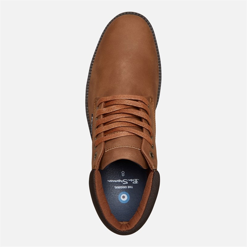 Ben Sherman Chaussures Chukka Carlton Homme - Fauve/Marron - Image 4
