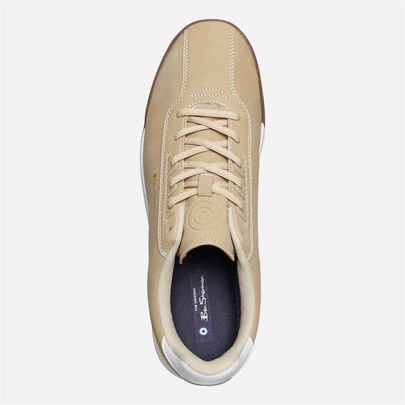 Ben Sherman Herren Terrace Talk Turnschuhe Stone - Bild 4