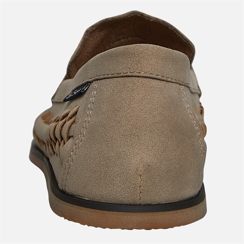 Ben Sherman Herenschoenen Miami Woven Deck Sand - Afbeelding 4