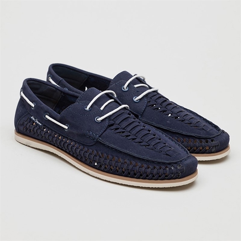 Ben Sherman Heren Miami Dek Schoenen Navy - Afbeelding 2