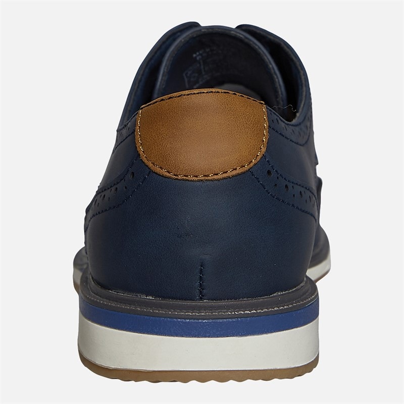 Ben Sherman Heren Mexico Schoenen Navy - Afbeelding 4