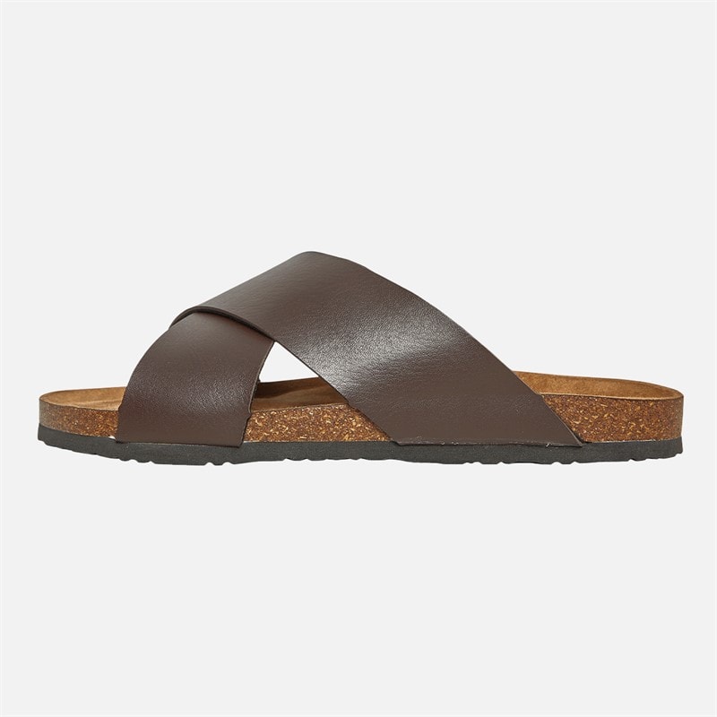 Brave Soul Heren Dawson Sandalen Donkerbruin - Afbeelding 2