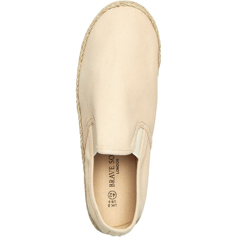 Brave Soul Herren Yacht Espadrille Beige - Bild 4