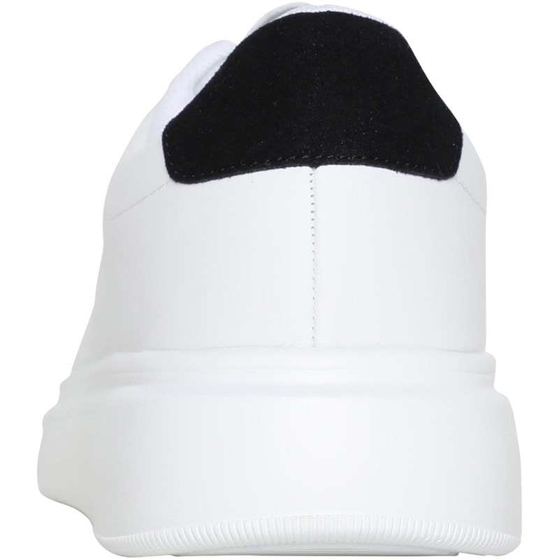Brave Soul Heren Koninklijke Sneakers Wit/Zwart - Afbeelding 3