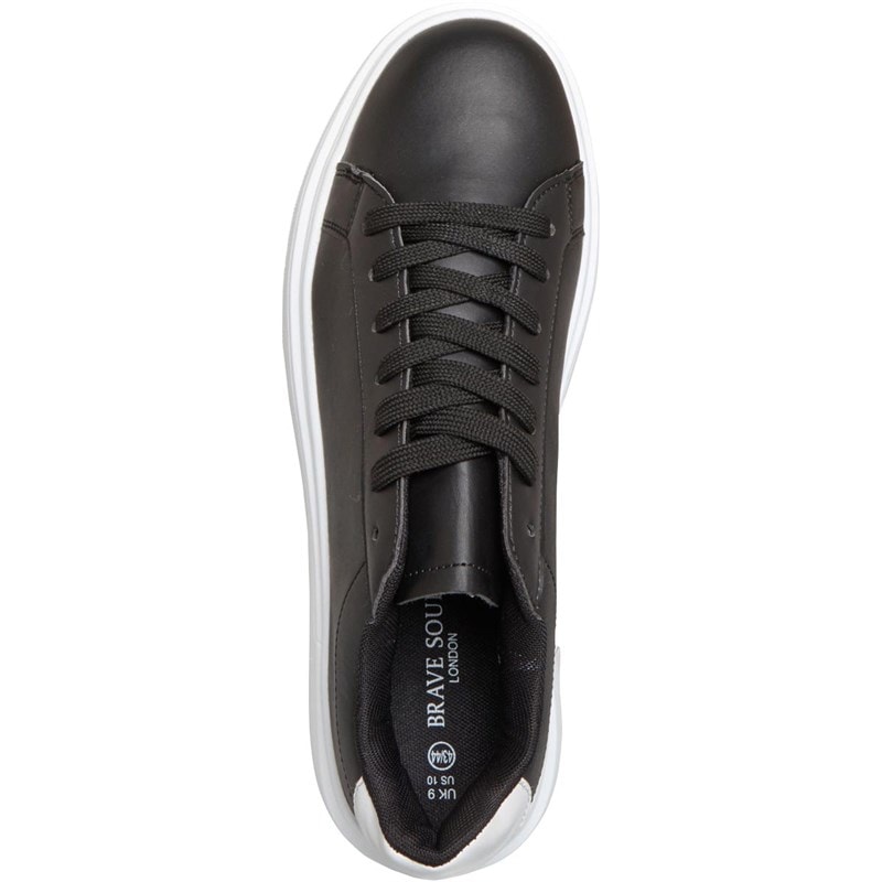 Brave Soul Herenschoenen Royal Sneakers Zwart/Wit - Afbeelding 4