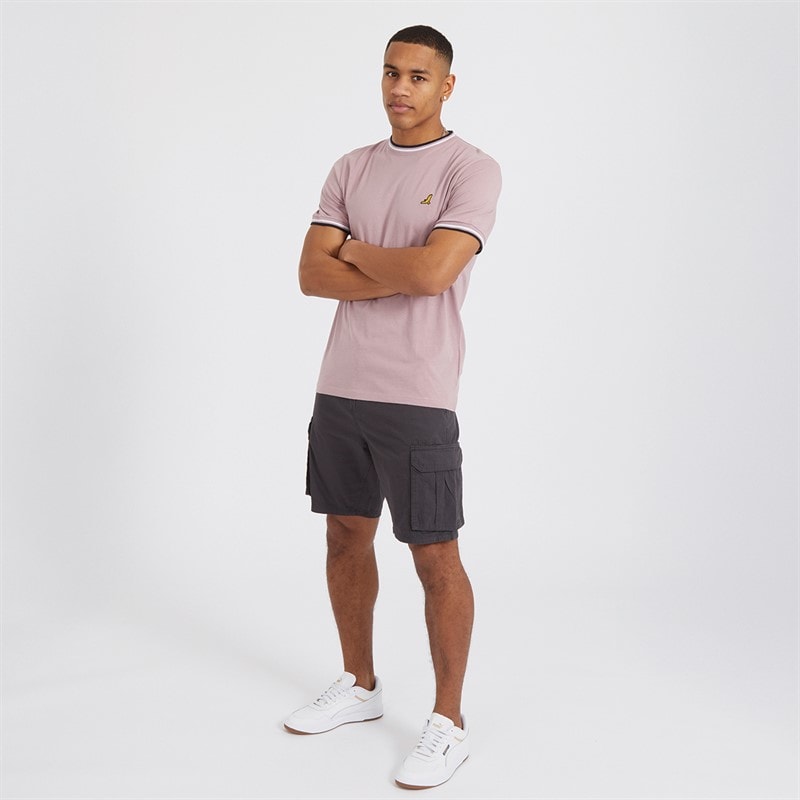 Brave Soul Herren Riverwood Cargoshorts Dunkelblau - Bild 4