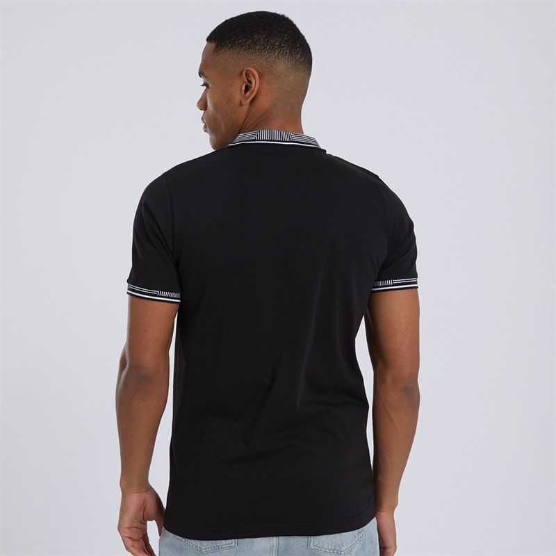 Brave Soul Polo Homme Story Noir - Image 2