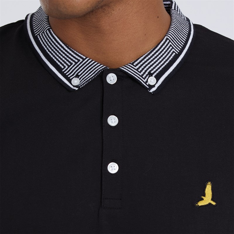 Brave Soul Polo Homme Story Noir - Image 3