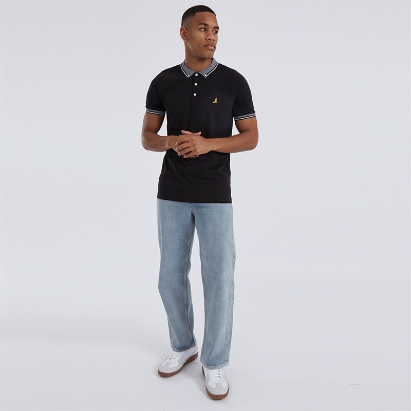 Brave Soul Polo Homme Story Noir - Image 4