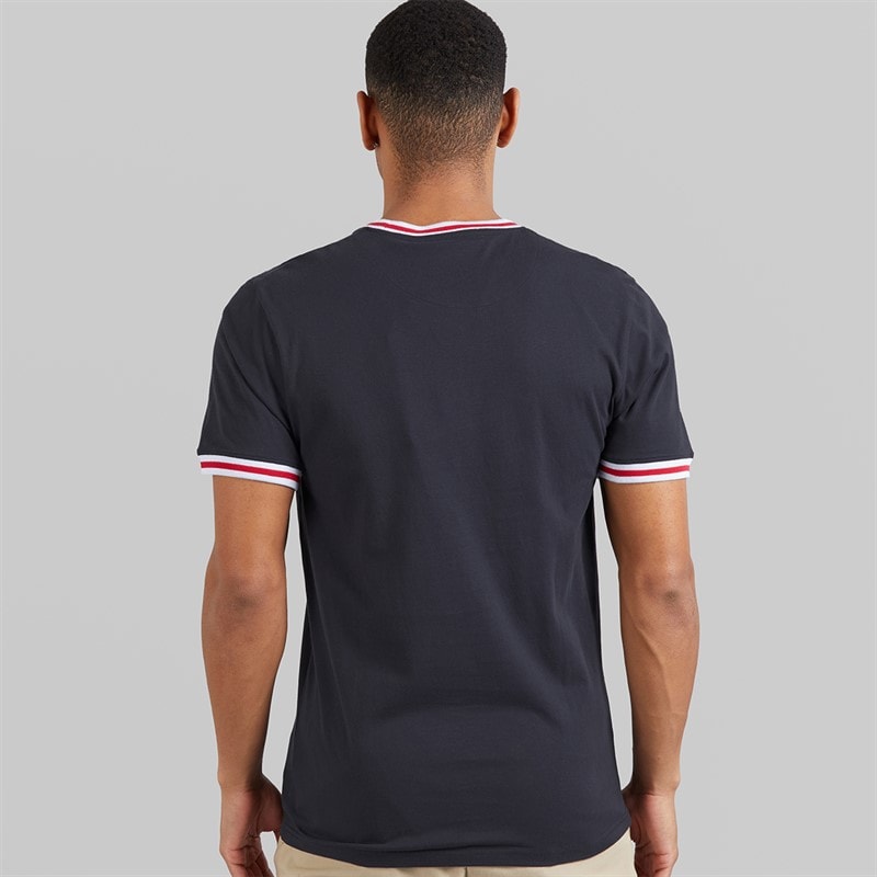 Brave Soul T-shirt dla niego kolor granatowy – zdjęcie  2