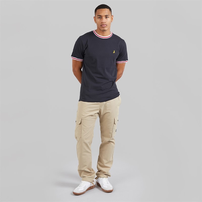 Brave Soul T-shirt dla niego kolor granatowy – zdjęcie  4