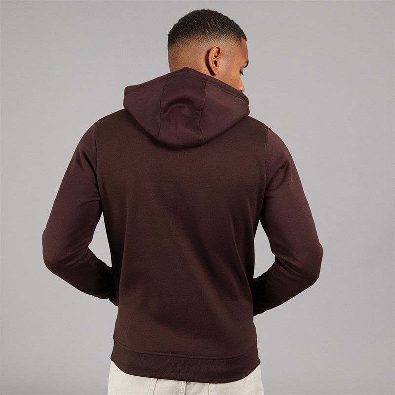 Brave Soul Hoodie Heren Bordeaux rood - Afbeelding 2