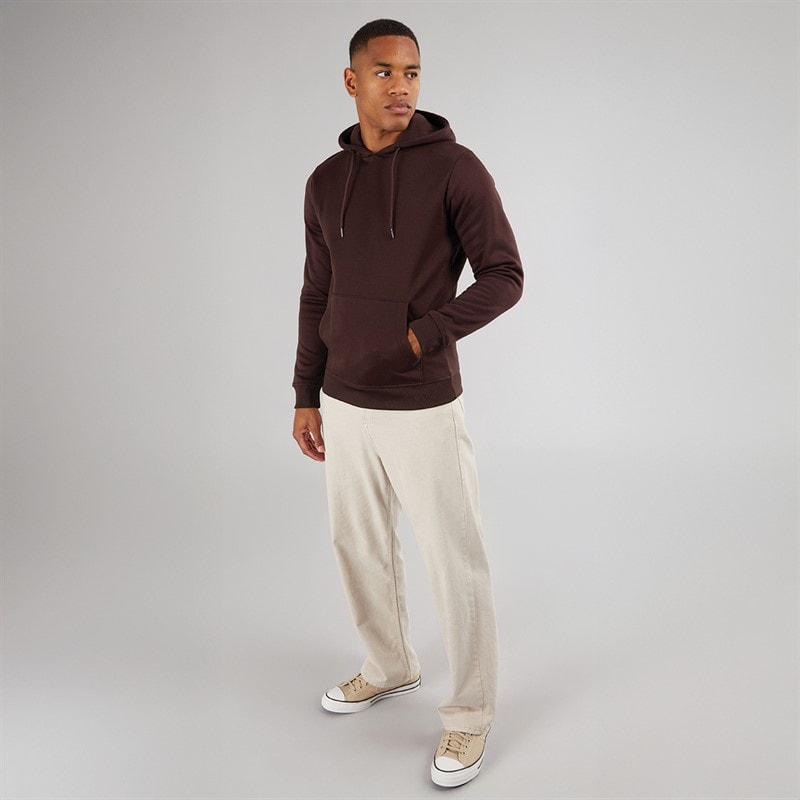 Brave Soul Hoodie Heren Bordeaux rood - Afbeelding 3