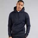 Brave Soul Heren Hugh Hoodie Marineblau
