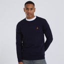 Brave Soul Trui met ronde hals Heren Theory Navy