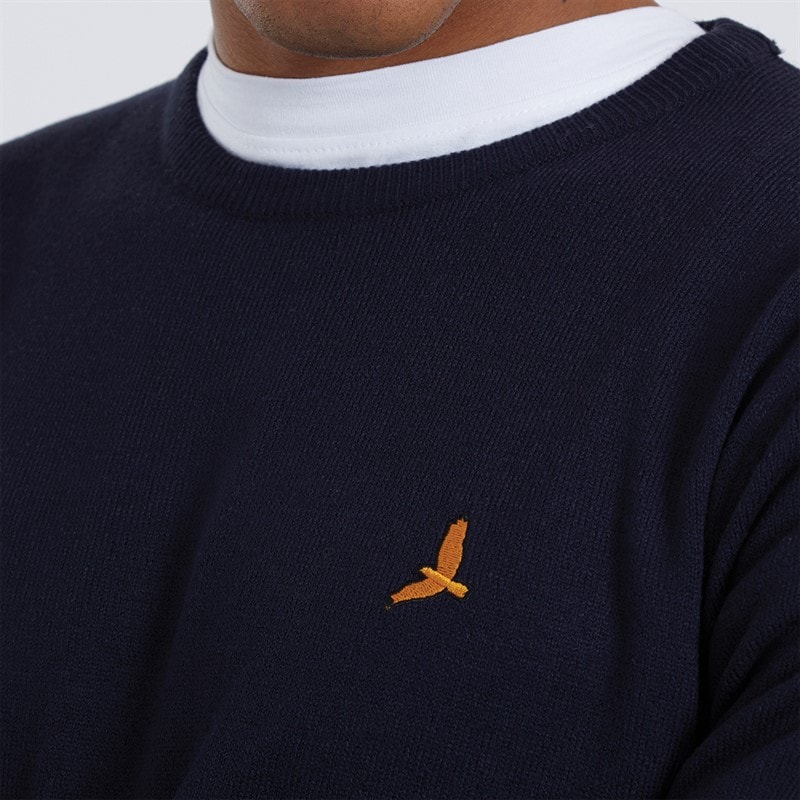 Brave Soul Trui met ronde hals Heren Theory Navy - Afbeelding 5