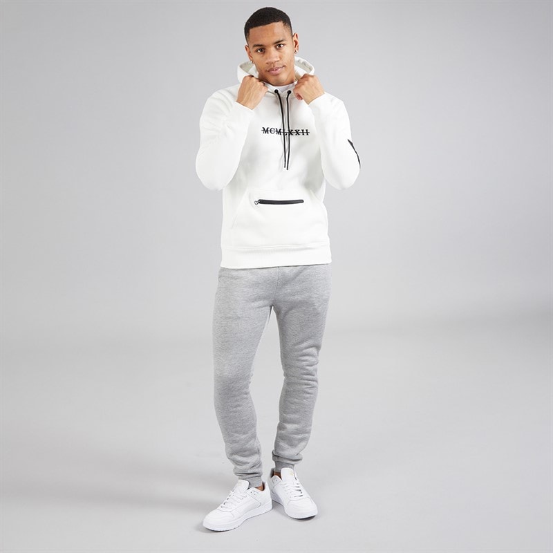 Brave Soul Hoodie crème heren - Afbeelding 3