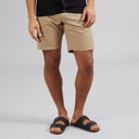 Brave Soul Heren Hansen Chino Shorts Steen