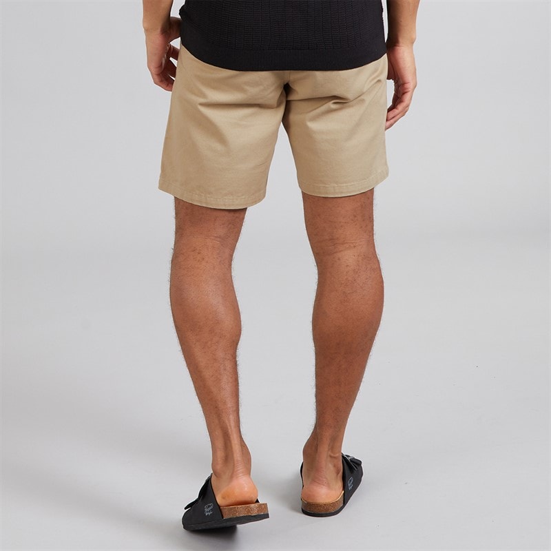 Brave Soul Heren Hansen Chino Shorts Steen - Afbeelding 2