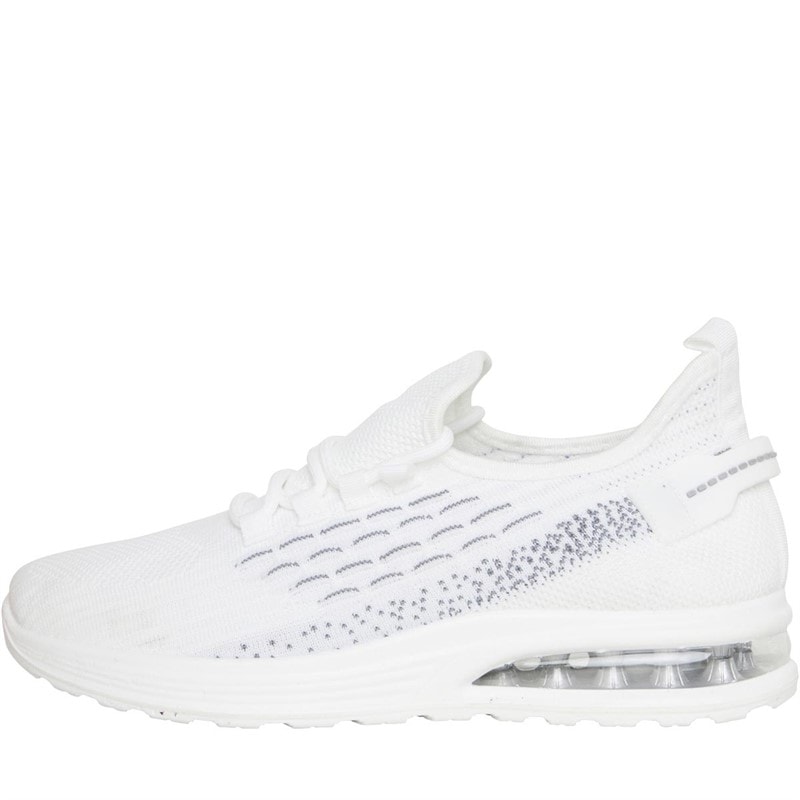 Brave Soul Herren Lakeside Bubble Sneaker Weiß