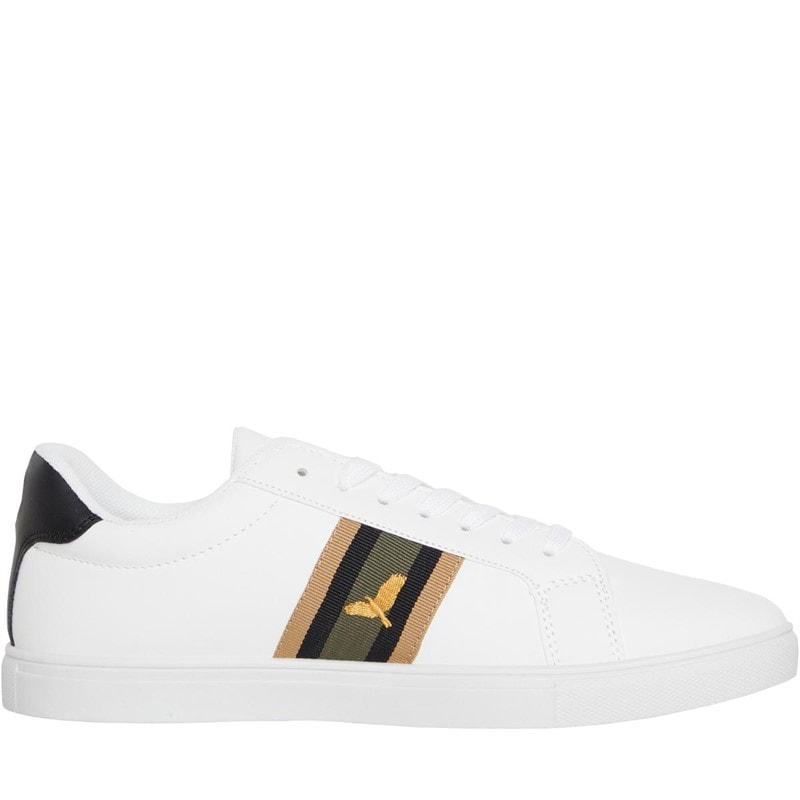 Brave Soul Herenschoenen Louie Eagle PU Witte/Groen/Goud - Afbeelding 5
