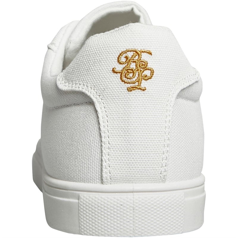 Brave Soul Witte Canvas Pumps Heren Kite Eagle Mono - Afbeelding 3