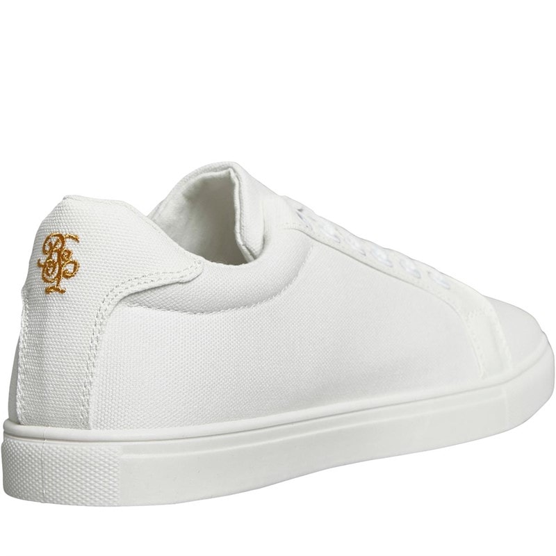 Brave Soul Witte Canvas Pumps Heren Kite Eagle Mono - Afbeelding 5
