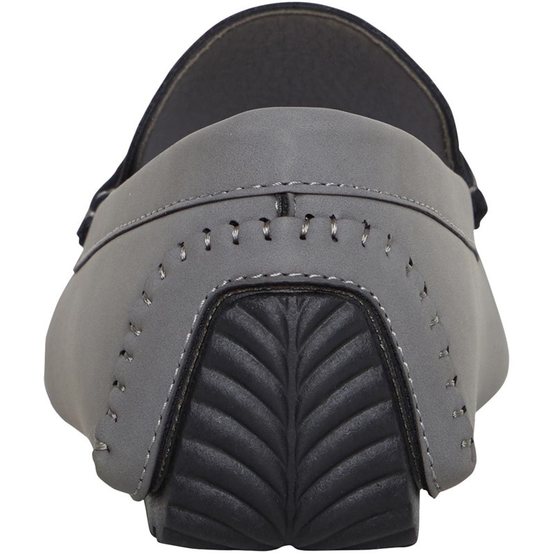 Brave Soul Herenschoenen Web Loafers Grijs - Afbeelding 3
