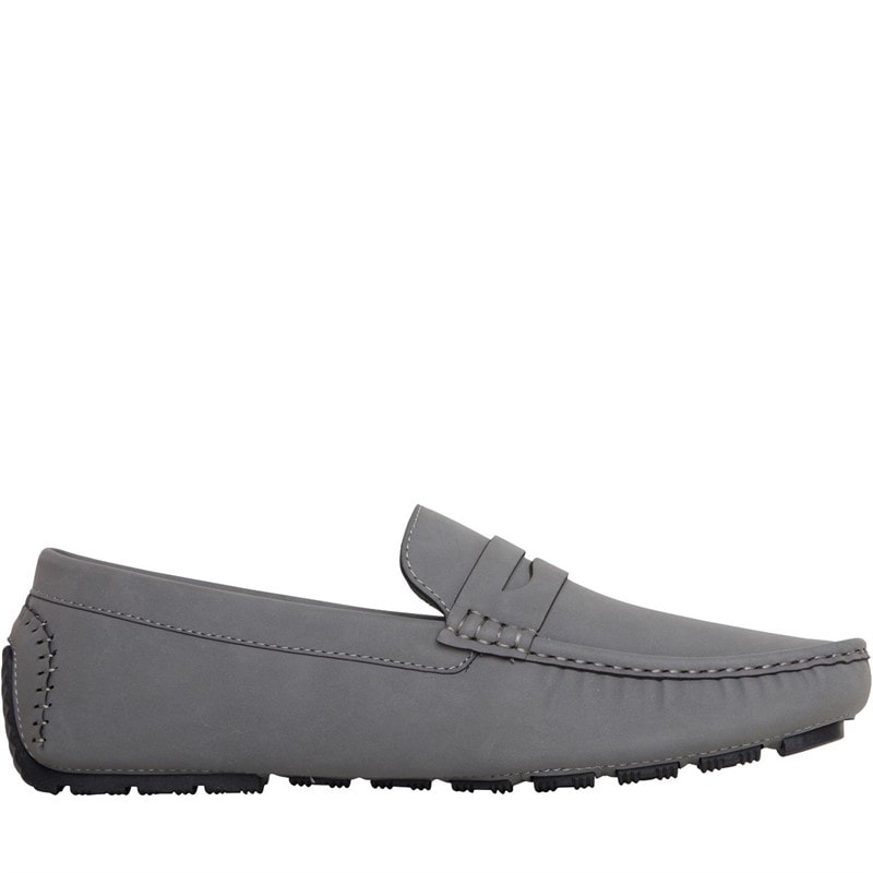 Brave Soul Herenschoenen Web Loafers Grijs - Afbeelding 5