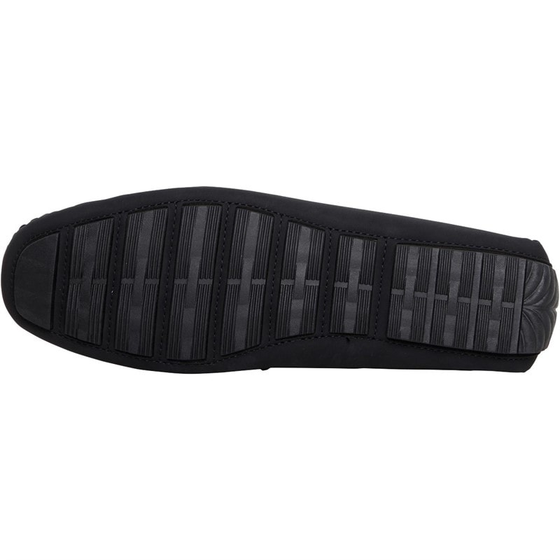 Brave Soul Herenschoenen Web Loafers Zwart - Afbeelding 2