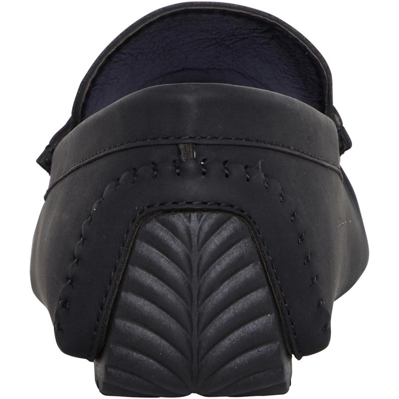 Brave Soul Herenschoenen Web Loafers Zwart - Afbeelding 3