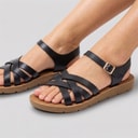 Brave Soul Dames Aria Sandalen Zwart