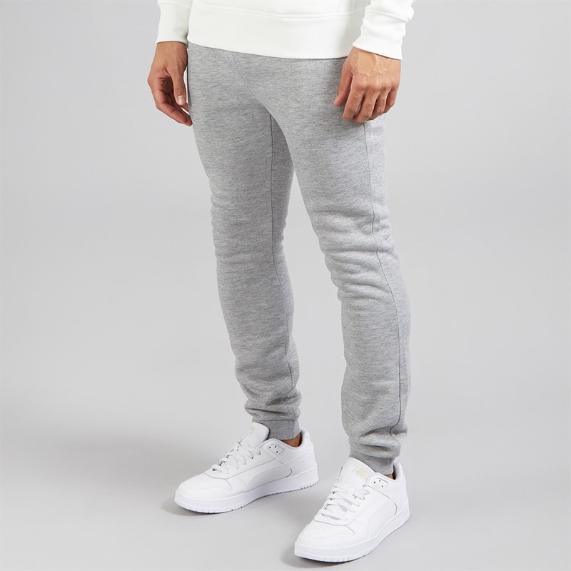 Brave Soul Heren Willas Jogginghose Hellgrau Melange