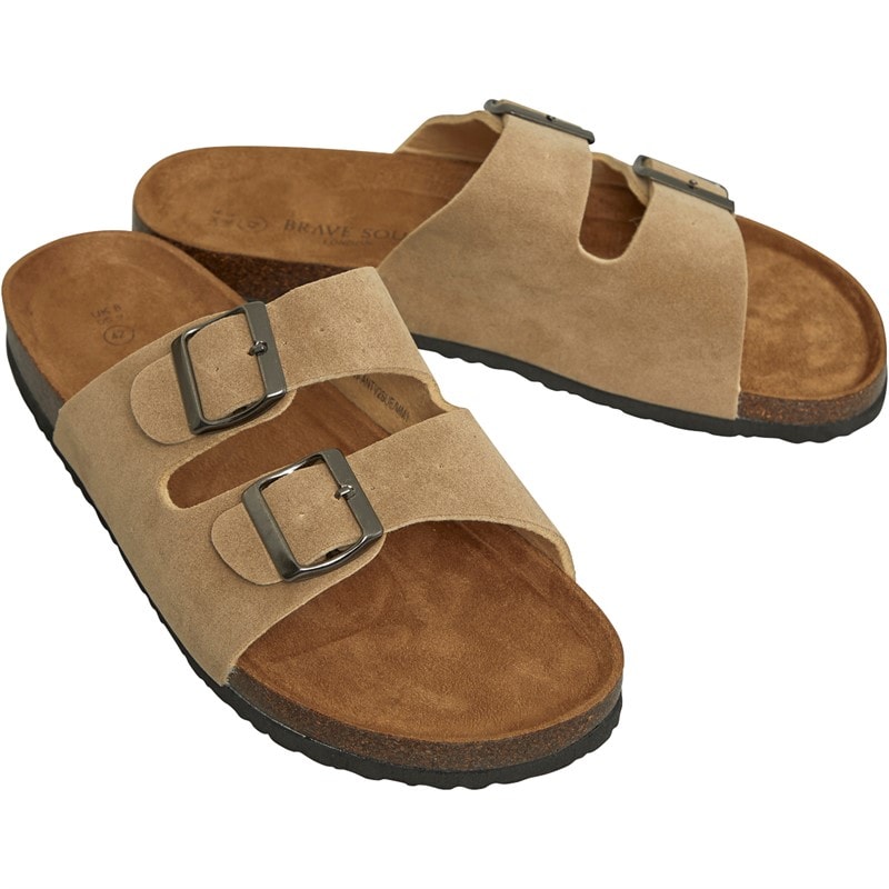 Brave Soul Heren Anthony Sandalen Bruin