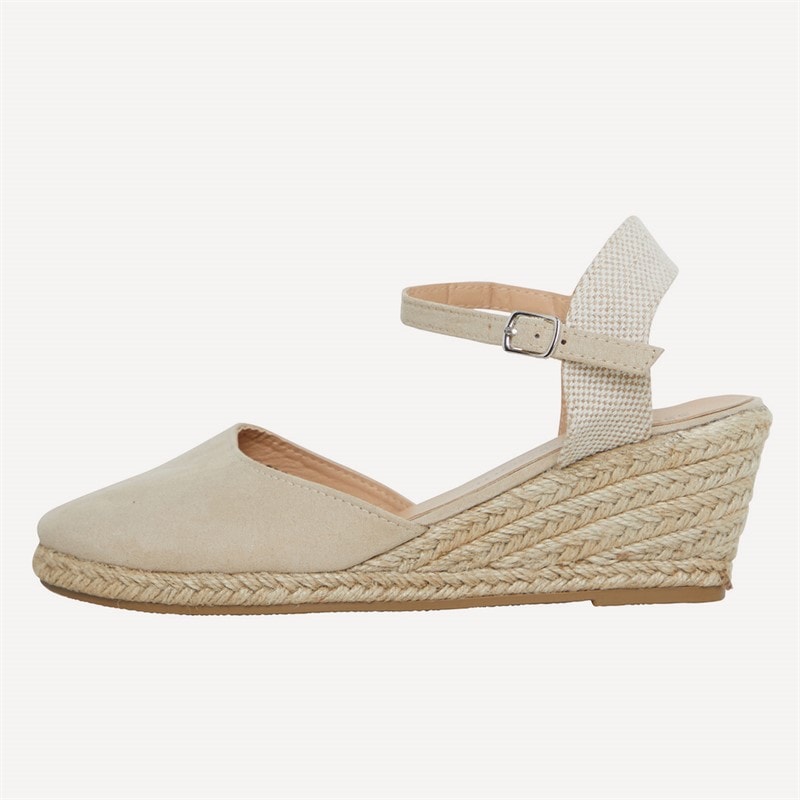 Brave Soul Dames Berry Sleehak Sandalen Bruin - Afbeelding 2
