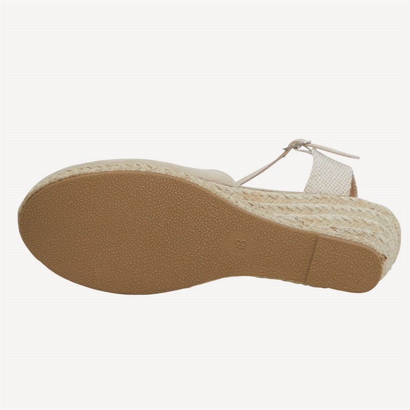 Brave Soul Dames Berry Sleehak Sandalen Bruin - Afbeelding 3