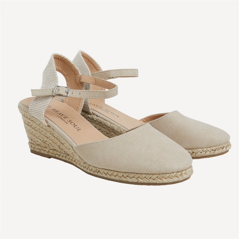 Brave Soul Dames Berry Sleehak Sandalen Bruin - Afbeelding 5