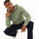 Brave Soul Hoodie Heren Smaragdgroen