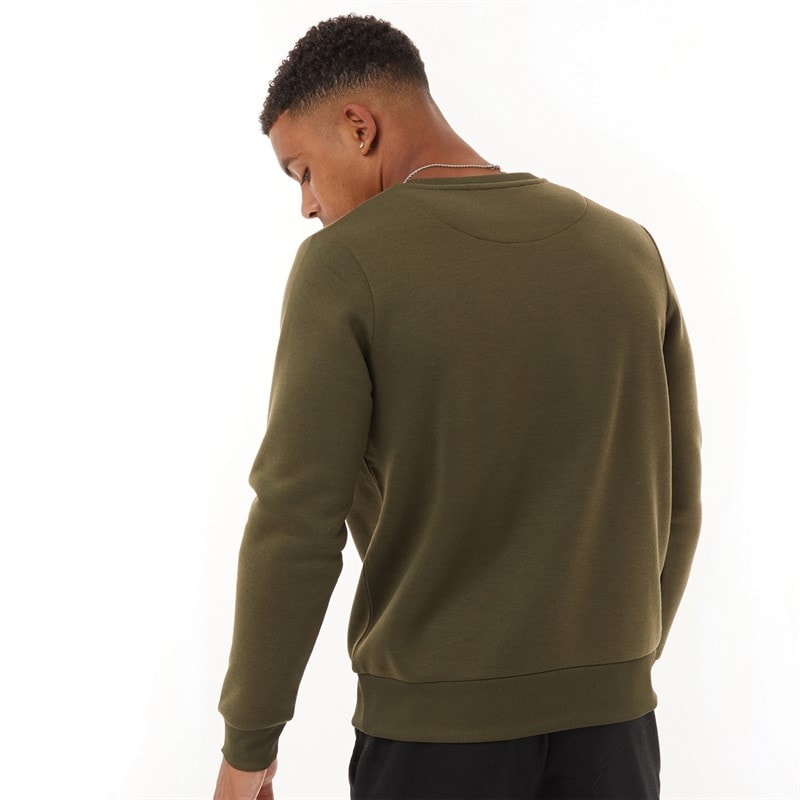 Brave Soul Bluza dla niego kolor khaki – zdjęcie  2