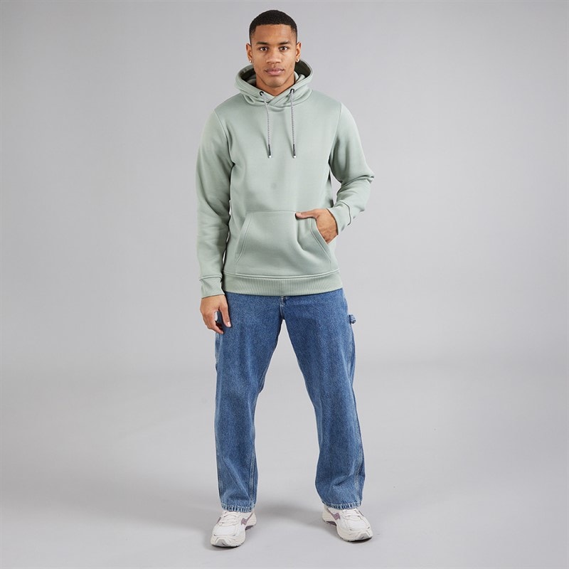 Brave Soul Heren Zoid Hoodie Minral Groen - Afbeelding 4