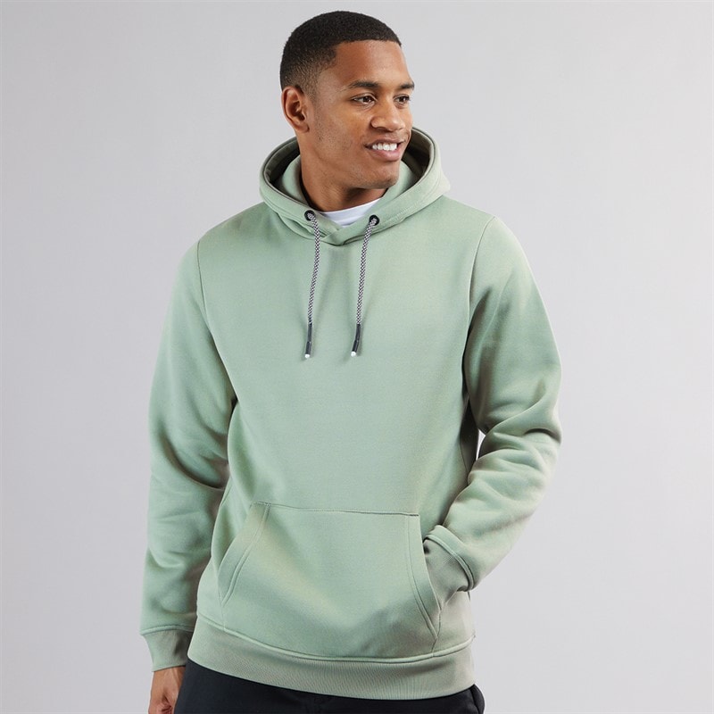 Brave Soul Heren Zoid Hoodie Minral Groen - Afbeelding 5