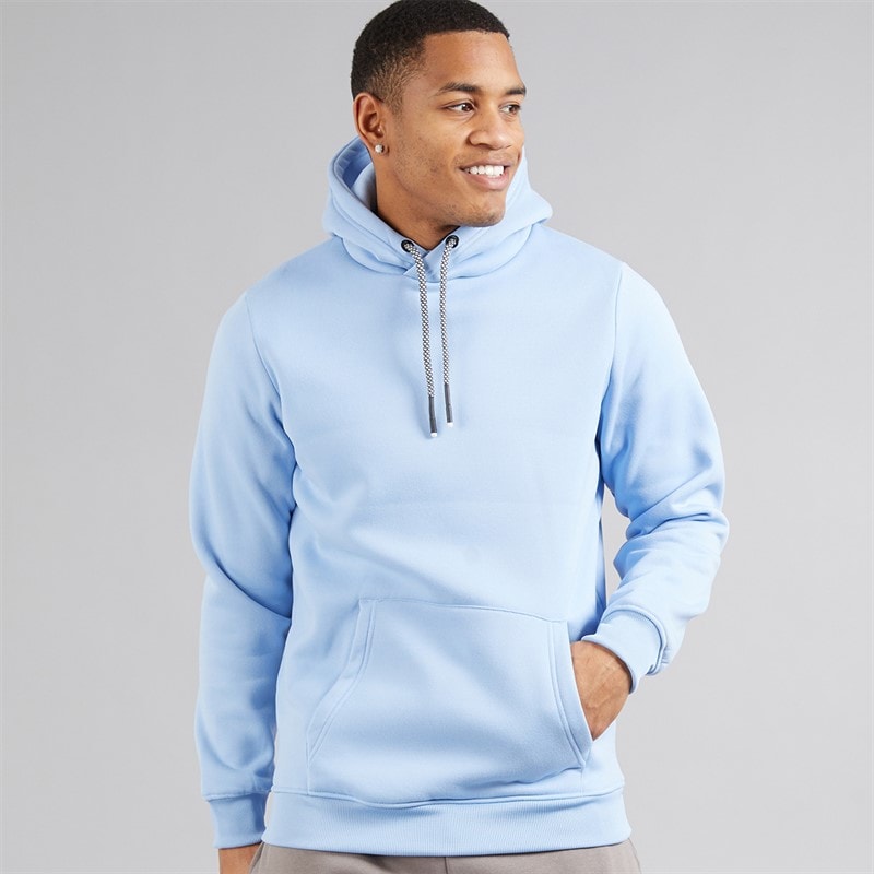 Brave Soul Heren Zoid Hoodie Cloud Blauw - Afbeelding 1