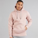 Brave Soul Heren Zoid Hoodie Dusty Roze