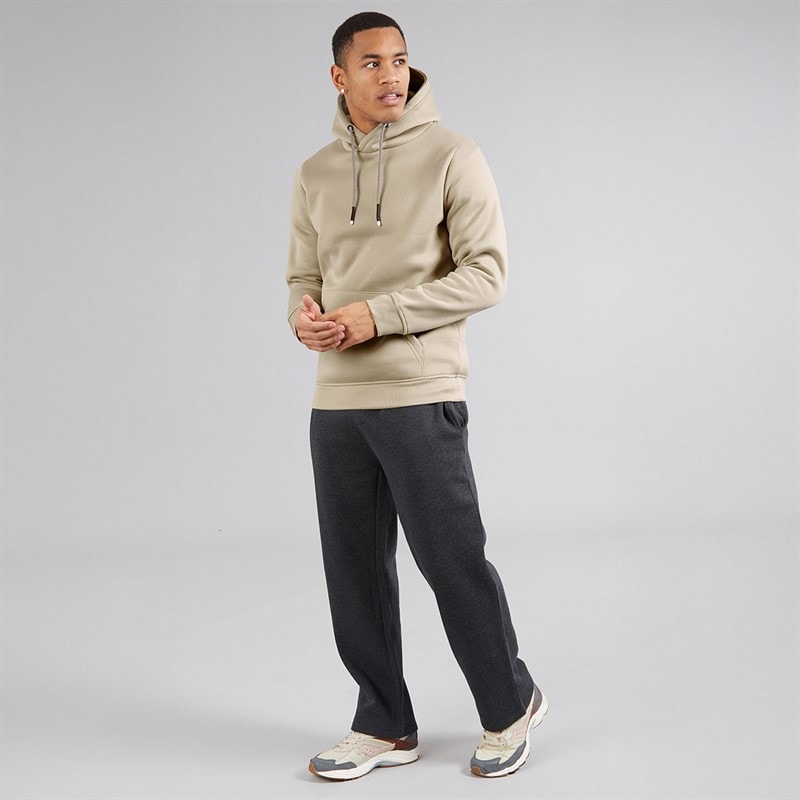 Brave Soul Herren Zoid Kapuzenpullover Helles Steingrau - Bild 3