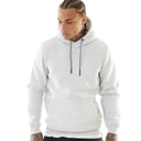 Brave Soul Heren Zoid Hoodie Ecru Marl