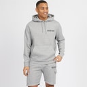 Brave Soul Heren Optimise Co-ord Licht Grijze Melange/Marineblauw