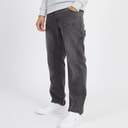 Brave Soul Jeans Heren Joiner Carpenter Losse pasvorm Grijze wassing