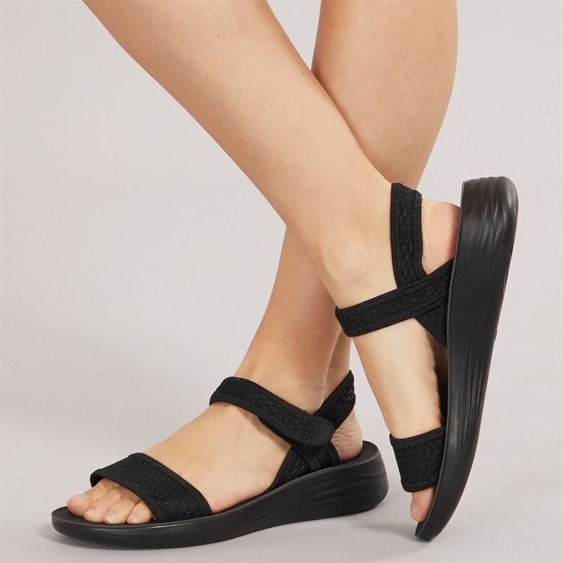 Brave Soul Dames Nova Sandalen Zwart